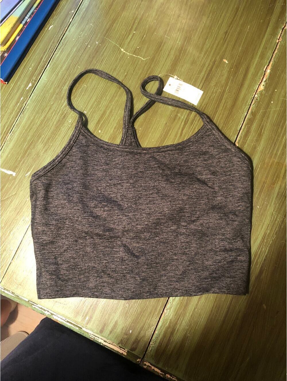 Offline by Aerie NWT The Hugger Recharge Sports Bra Built In Shelf Gray Size XS